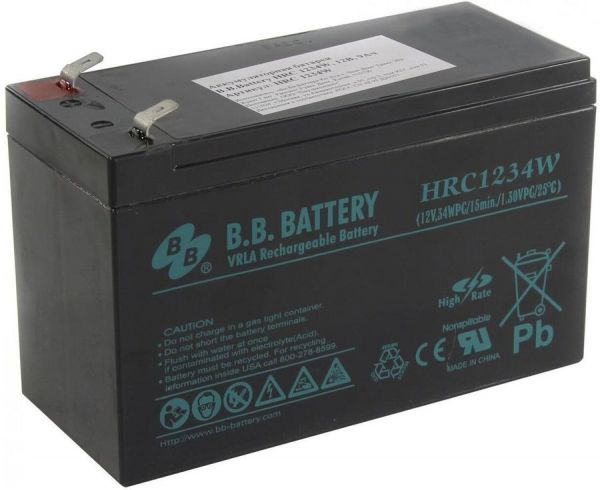 Аккумулятор для ИБП BB Battery HR 1234W 12 В 9 Ач