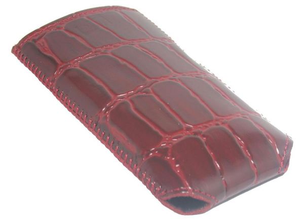 Чехол для телефона Arte Rezo-2 для HTC T8585 Dark Red Gloss Crocodile