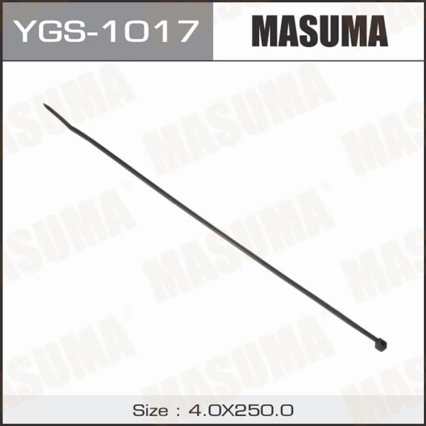 Хомут Masuma YGS1017 пластик 250 мм 100 шт.