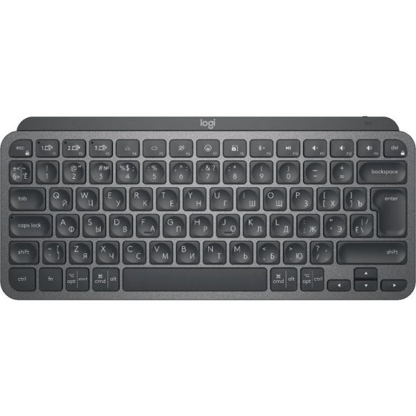 Клавиатура беспроводная Logitech MX Keys Mini [920-010501] серый/черный