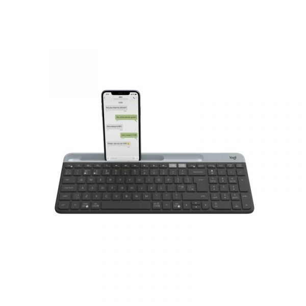 Клавиатура беспроводная Logitech K580 серый