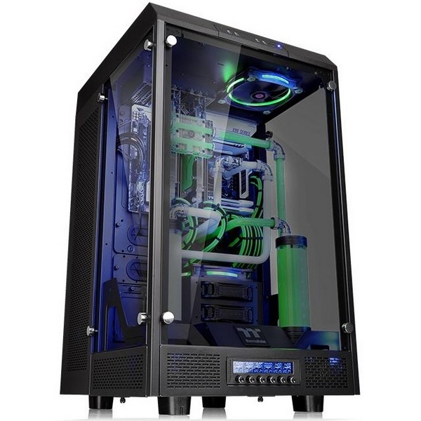 Корпус Thermaltake The Tower 900 Full-Tower черный [CA-1H1-00F1WN-00]