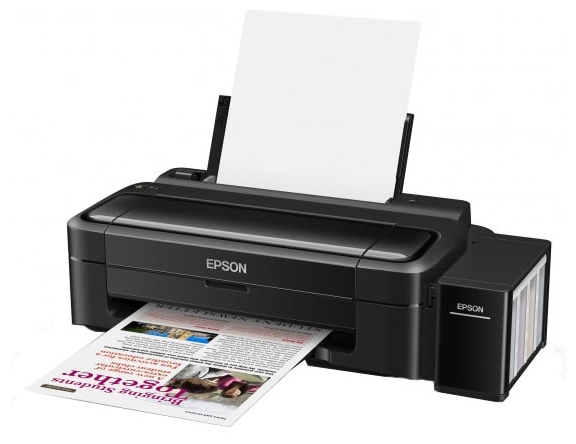 Принтер Epson L132, струйный, цвет: черный [c11ce58403]