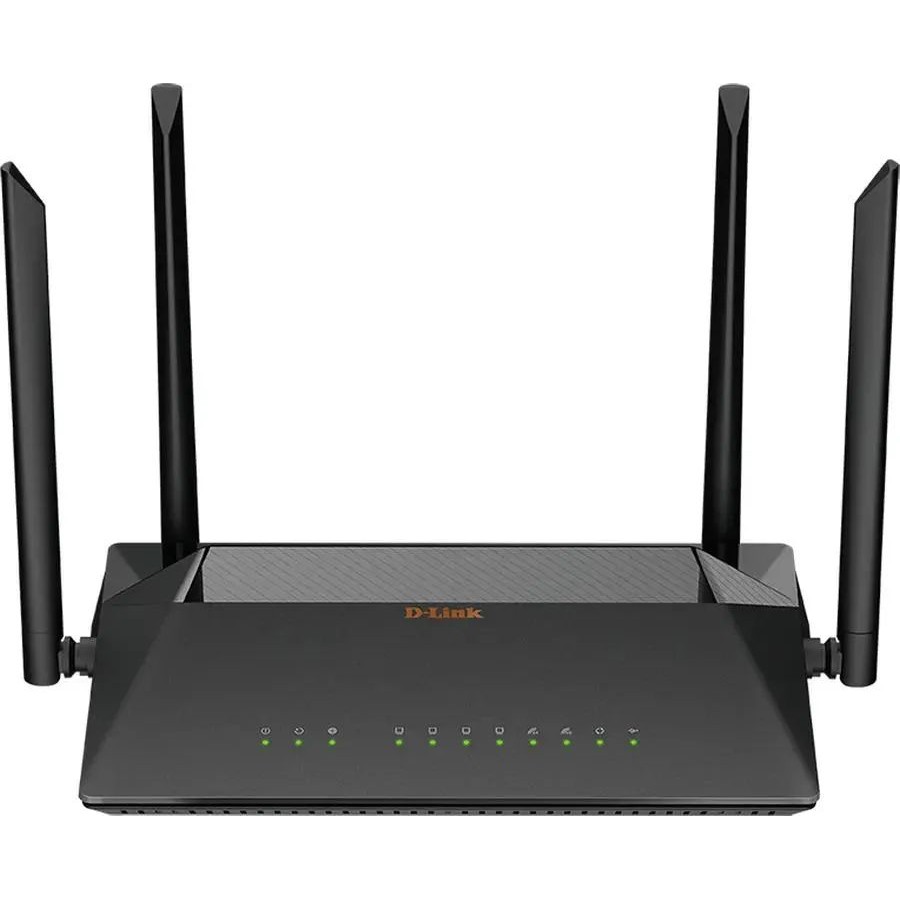 Wi-Fi роутер D-link DSL-245GR/R1A AC1200 черный