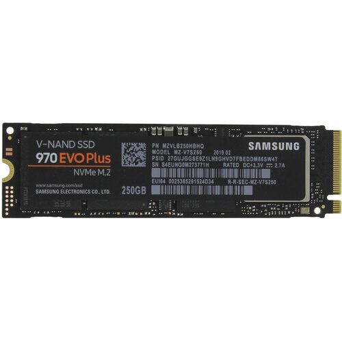 Жесткий диск Samsung MZ-V7S250BW 250 Гб Тб SSD PCI-E 3.0 x4 M.2 2280